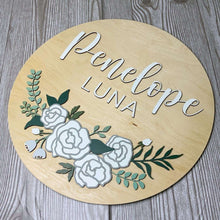 Load image into Gallery viewer, Four Roses Name Sign