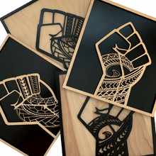 Load image into Gallery viewer, BLM x AAPI Tribal Solidarity Frame v2