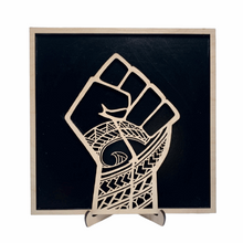 Load image into Gallery viewer, BLM x AAPI Tribal Solidarity Frame v2