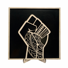 Load image into Gallery viewer, BLM x AAPI Tribal Solidarity Frame v1