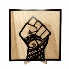 Load image into Gallery viewer, BLM x AAPI Tribal Solidarity Frame v2