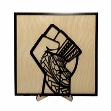 Load image into Gallery viewer, BLM x AAPI Tribal Solidarity Frame v1