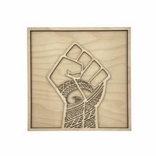 Load image into Gallery viewer, BLM x AAPI Tribal Solidarity Frame v2