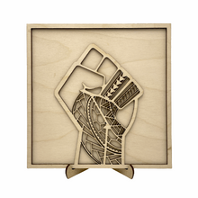 Load image into Gallery viewer, BLM x AAPI Tribal Solidarity Frame v1