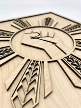 Load image into Gallery viewer, BLM x AAPI Tribal Solidarity Frame v3 (PI Sun)