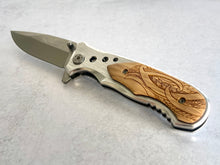 Load image into Gallery viewer, Tribal Engraved Knife v2