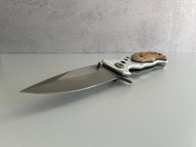 Load image into Gallery viewer, Tribal Engraved Knife v2