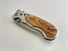 Load image into Gallery viewer, Tribal Engraved Knife v2