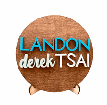 Load image into Gallery viewer, Mini Round Name Sign