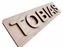 Load image into Gallery viewer, Personalized Wooden Name Puzzle