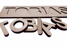 Load image into Gallery viewer, Personalized Wooden Name Puzzle