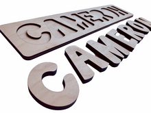 Load image into Gallery viewer, Personalized Wooden Name Puzzle