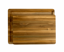 Load image into Gallery viewer, Custom Engraved Teak Wood Cutting Board