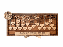 Load image into Gallery viewer, Hanging Hearts Frame School Edition