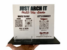 Load image into Gallery viewer, Payment & Social Media Sign