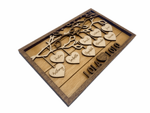 Load image into Gallery viewer, Hanging Hearts Frame