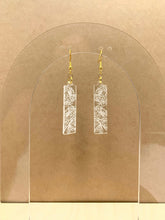 Load image into Gallery viewer, Full Peony Bar Earrings (Acrylic)