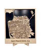 Load image into Gallery viewer, 3D Map of San Francisco