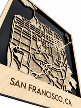 Load image into Gallery viewer, 3D Map of San Francisco