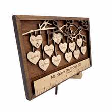Load image into Gallery viewer, Hanging Hearts Frame School Edition