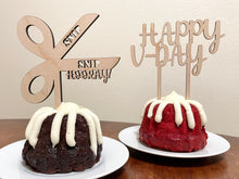 Load image into Gallery viewer, Happy V-Day Cake Topper