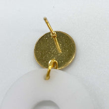 Load image into Gallery viewer, Mini Oval Charm Stud Earrings - Hunter Green (Acrylic)