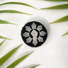 Load image into Gallery viewer, Tribal Engraved Phone Grip - AAPI x BLM (Metal)