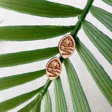 Load image into Gallery viewer, Guam Seal Studs (Wood)