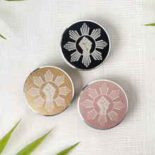 Load image into Gallery viewer, Tribal Engraved Phone Grip - AAPI x BLM (Metal)