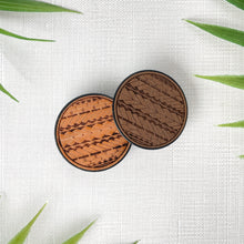 Load image into Gallery viewer, Tribal Engraved Phone Grip #1 (Wood)