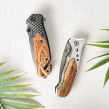 Load image into Gallery viewer, Tribal Engraved Knife v1