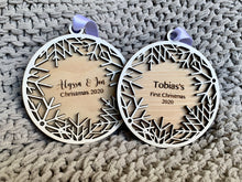 Load image into Gallery viewer, Personalized Snowflake Ornament