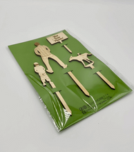 Load image into Gallery viewer, Funny Plant Picks (Set of 4)