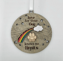 Load image into Gallery viewer, Love Knows No Limits (Dog/Cat) Ornament