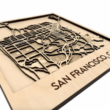 Load image into Gallery viewer, 3D Map of San Francisco
