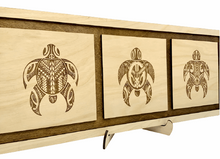 Load image into Gallery viewer, 3 Turtles Tribal Frame