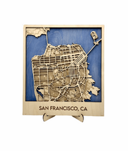 Load image into Gallery viewer, 3D Map of San Francisco