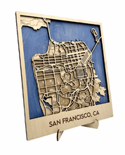 Load image into Gallery viewer, 3D Map of San Francisco