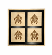 Load image into Gallery viewer, 4 Turtles Tribal Frame