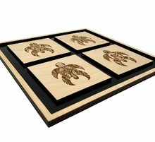 Load image into Gallery viewer, 4 Turtles Tribal Frame