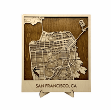 Load image into Gallery viewer, 3D Map of San Francisco
