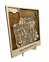 Load image into Gallery viewer, 3D Map of San Francisco