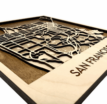 Load image into Gallery viewer, 3D Map of San Francisco