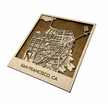Load image into Gallery viewer, 3D Map of San Francisco