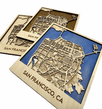 Load image into Gallery viewer, 3D Map of San Francisco