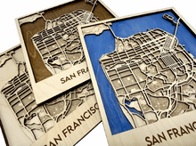 Load image into Gallery viewer, 3D Map of San Francisco