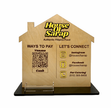 Load image into Gallery viewer, Payment & Social Media Sign