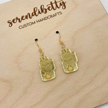 Load image into Gallery viewer, Lucky Cat Earrings (Acrylic)