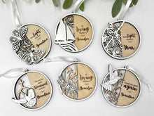 Load image into Gallery viewer, Butterflies Remembrance Ornament