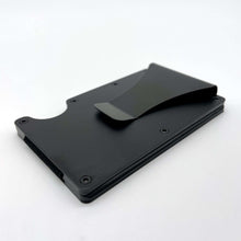 Load image into Gallery viewer, Full Tribal Engraved Metal Wallet - Black